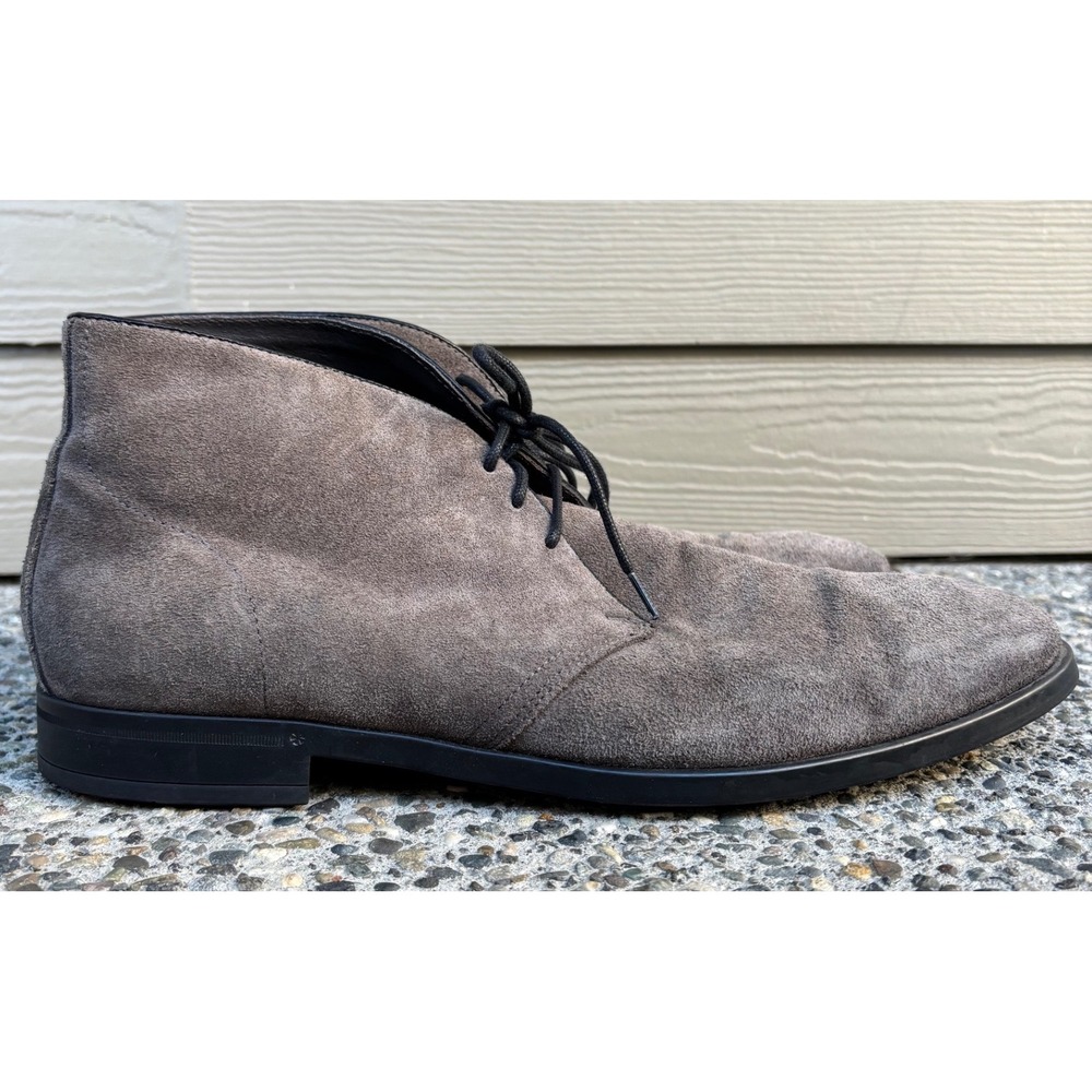 To Boot‎ New York Men's Grey Suede Chukka Boots Made in Italy Size 12 M
